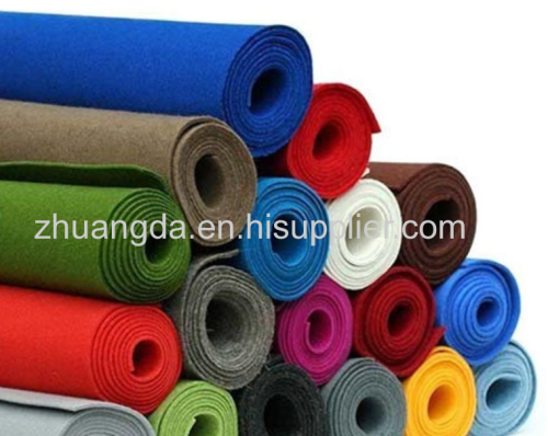 Professional customized industrial equipment packaging felt cloth high quality polyester chemical fiber color non-woven 