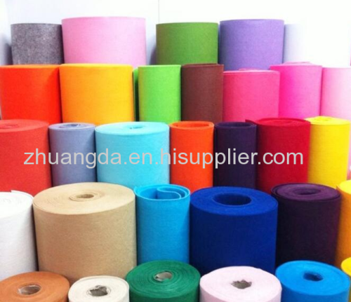 Professional customized industrial equipment packaging felt cloth high quality polyester chemical fiber color non-woven 