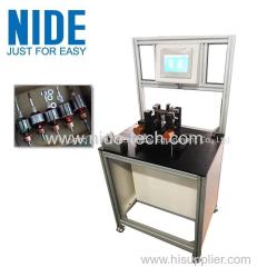 AUTOMTIC POSITION ARMATURE DYNAMIC BALANCING MACHINE ADDING WEIGHT