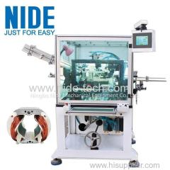 FULLY AUTOMATIC STATOR WINDING MACHINE WITH TWO POLES for celing fan electric motor