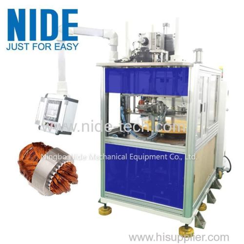 Automatic generator motor stator coil winding inserting machine