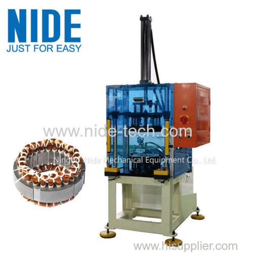 Fan motor washing machine motor stator coil forming and Shaping Machine