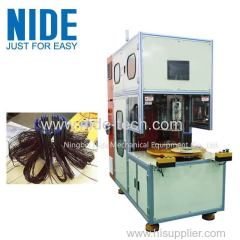 Automatic ceiling fan motor stator coil winding machine for transfomer