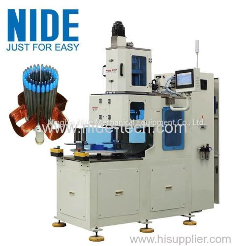 NIDE CE certificated automatic stator coil winding machine for motor winding