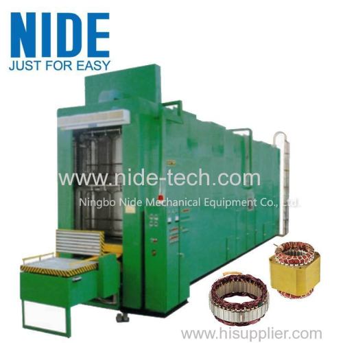 Automatic stator coil varnish dipping machine