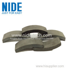 Arch type ferrite magnet material for general dynamo and standard motors