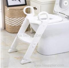 Eco-Friendly Plastic Baby Potty Toilet Training Foldable Potty Ladder