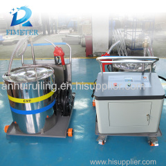 220v lube oil engine oil motor oil filling machine pump dispenser with trolley