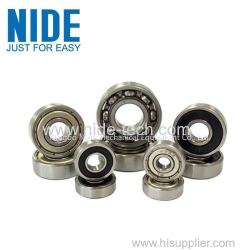 Angular contact electrical ball bearings