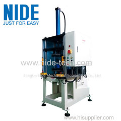 Auto induction motor stator coils forming shaping machine for fan motor