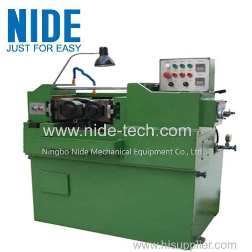 Shaft thread rolling machine spindle making machine