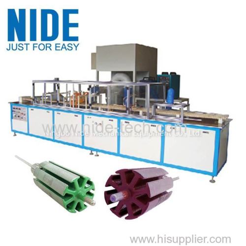 Armature Slot Electrostatic Powder Coating Machine