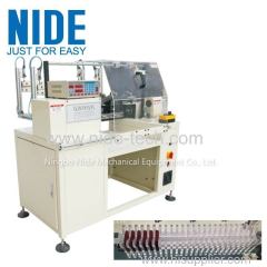 Automatic Large stator cnc coil winding machine for three phase motor