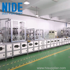 Full automatic electirc motor winding stator production line with remote control