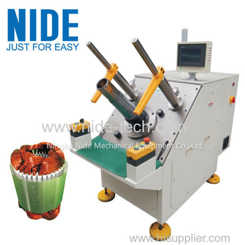 Three Phase Motor Stator Semi-automatic Coil Winding Inserting Machine