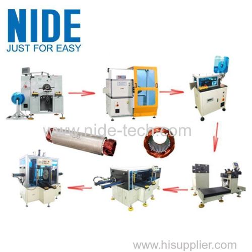 High-precision Automatic stator manufacturing machine assembly line