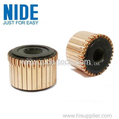 Mixer motor electrical commutator