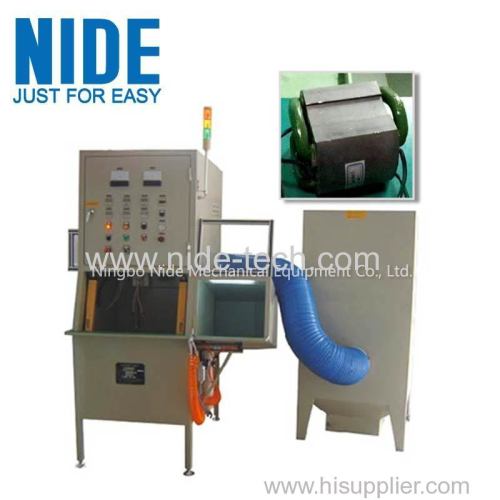 2 POLES COMMUTATOR MOTOR STATOR COIL POWDER COATING MACHINE