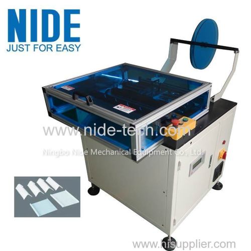 STATOR SLOT PAPER FORMING AND CUTTING MACHINE