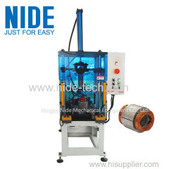 Automatic table fan stator winding expansion machine/ forming machine