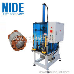 Automatic single phase induction coil shaping machine/ pre forming machine