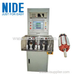 Automatic rotor testing machine