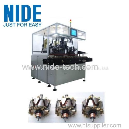 5 STATIONS ARMATURE BALANCING MACHINE WITH CONVEYOR