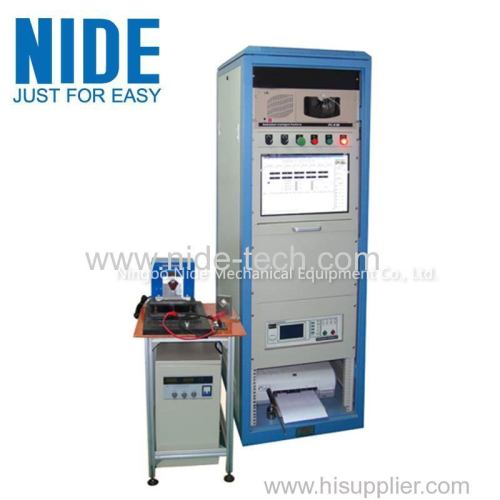 Three phase AC and DC motor testing panel