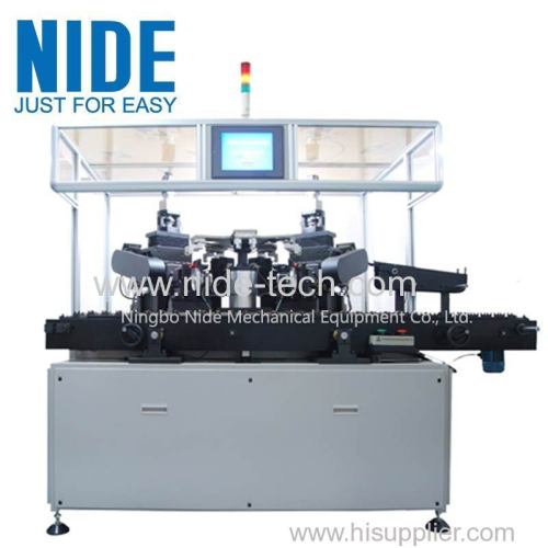 5 Station Armature Balancing Machine with R Type Cutter Speed:1000-2000RPM