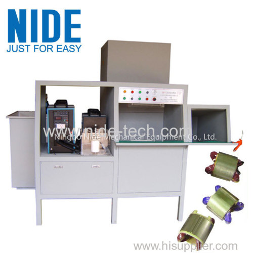 Fully automatic stator powder coating machine with counting function