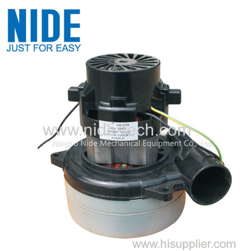 Wet and dry motor for vacuum cleaner