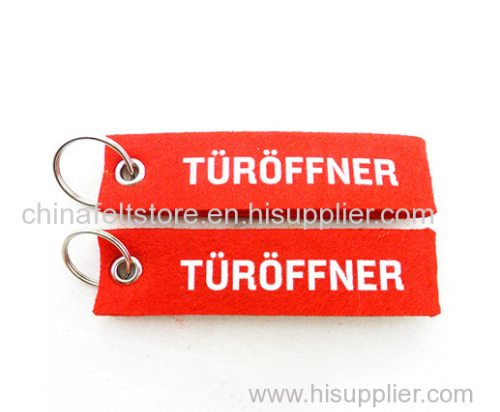 factory products Felt Keychain Custom