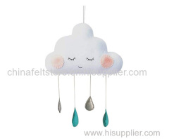 Handmade Felt Unicorn Crib Mobile Butterfly Baby Mobile