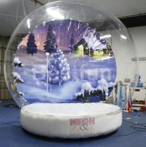 Christmas decoration inflatable snow globe