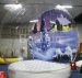 LED light Halloween inflatable snow globe