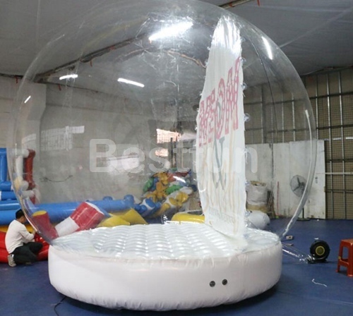 Christmas decoration inflatable snow globe