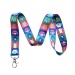 Polyester Different Colour Sublimation Lanyard