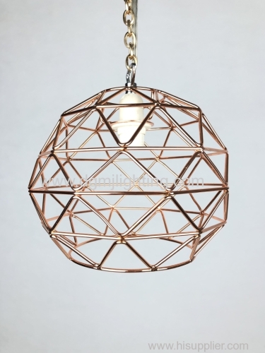 Iron Art Geometric Lamp