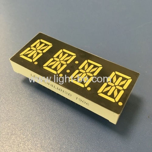 Ultra bright white 0.54 4 Digit 14 Segment LED Display common cathode for home appliances