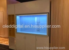 Transparent Display LCD Transparent Screen LCD Transparent Screen For Sale Restaurant Transparent Display Supplier