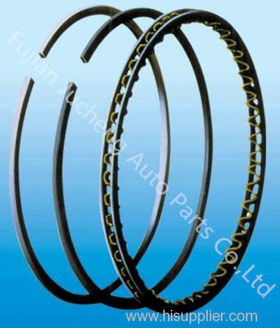 Piston rings for automobile car engine