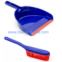 Rubber Brush and Dustpan Set