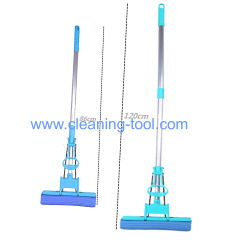 Absorbent magic PVA mop with telescopic aluminum handle 120cm