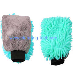 Waterproof Car Wash Mitt Microfiber Glove