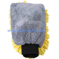 Waterproof Car Wash Mitt Microfiber Glove