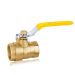 Brass ball valve for water