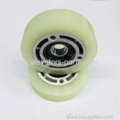 LG-Sigma Escalator Lift Parts Green Step Roller 80x22mm Bearing 6202 2RS (Aluminum Core)