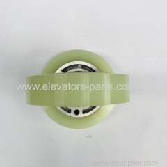 LG-Sigma Escalator Lift Parts Green Step Roller 80x22mm Bearing 6202 2RS (Aluminum Core)