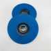 Mitsubishi Escalator Spare Parts Blue Step Roller 76x25x6202RS (Polyurethane)