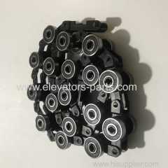 Kone Escalator Lift Spare Parts Black Plastic Rotary Chain